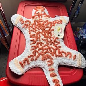 Kids cheetah shape rug